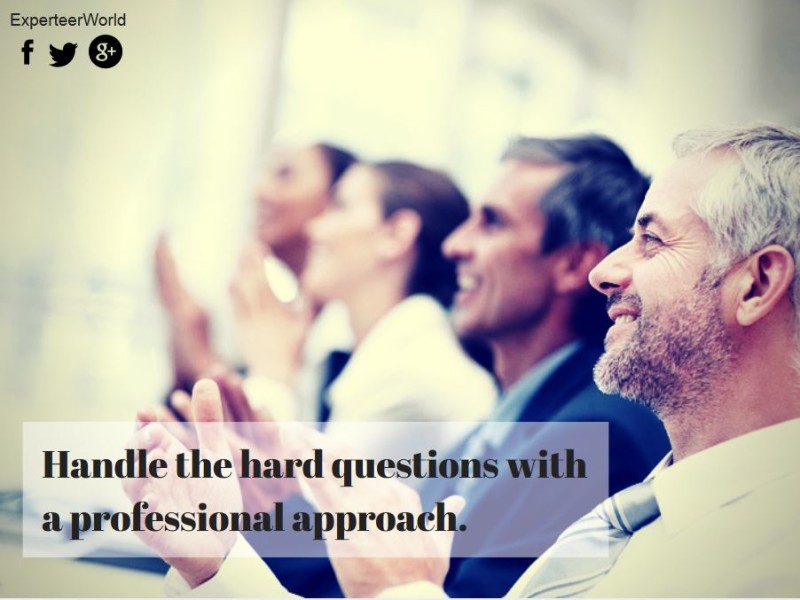 Stoic vs. Speechless - How Senior Managers Handle the Tough Questions