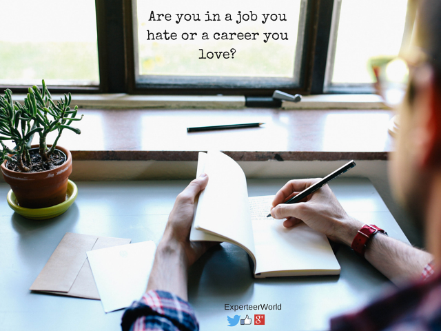 Are you in a job or a career